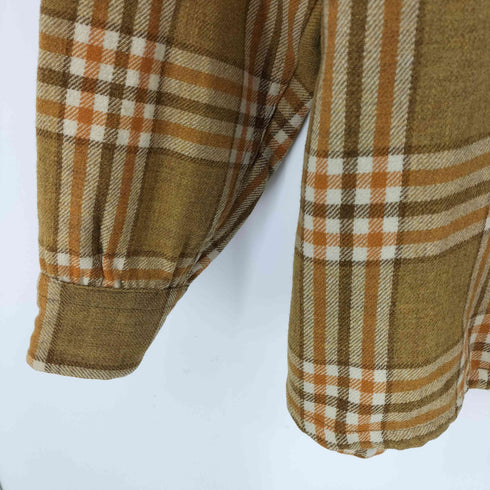 ペンドルトン PENDLETON オープンカラー チェック ウールシャツ メンズ import:L