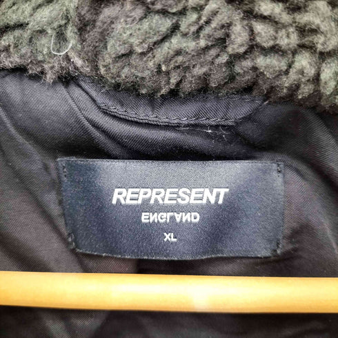リプレゼント REPRESENT Fleece Zip Hoodie Camo メンズ import:XL
