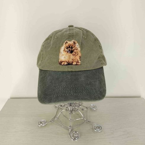 ポートカンパニー PORT&COMPANY 犬 アニマル刺繍 キャップ メンズ