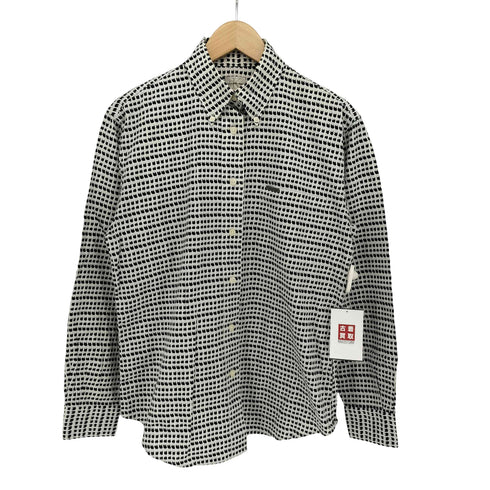 カルバンクラインジーンズ Calvin Klein Jeans 総柄 ボタンダウンシャツ レディース import:M