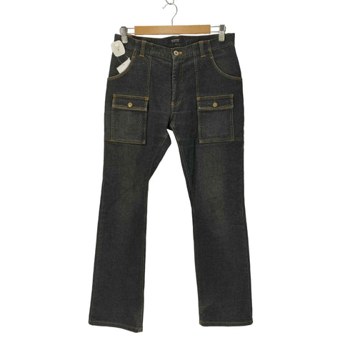 バーバリーブラックレーベル BURBERRY BLACK LABEL ブッシュ デニムパンツ Y2K メンズ JPN:76-84