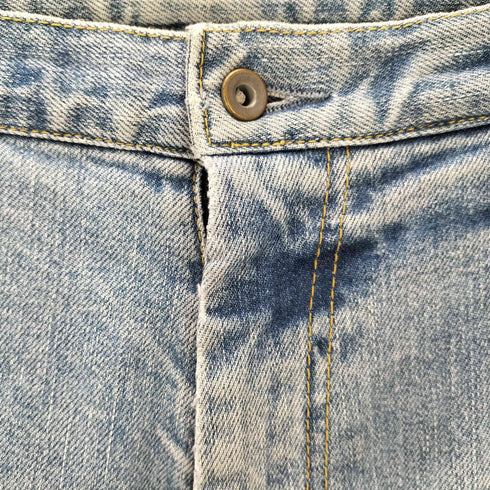 アトウ ato ダメージデニムパンツ ririジップ メンズ JPN:46