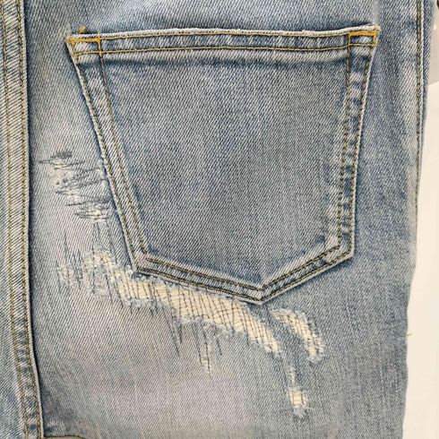 アトウ ato ダメージデニムパンツ ririジップ メンズ JPN:46