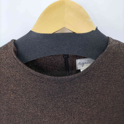 アニエスベー agnes b. S/S ラメワンピース レディース JPN:1