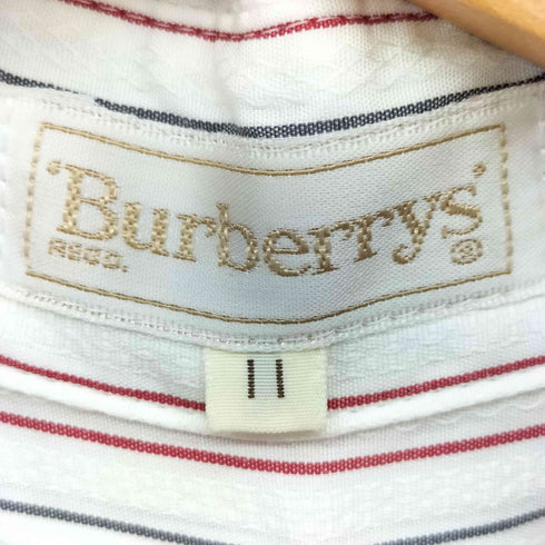 バーバリーズ BURBERRYS ワンポイント ストライプ ドレスシャツ レディース 11