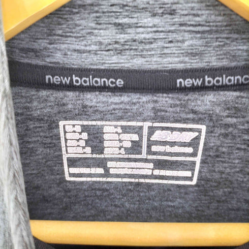 ニューバランス NEW BALANCE フロントロゴ ハーフジップ L/S プルオーバー メンズ JPN:L