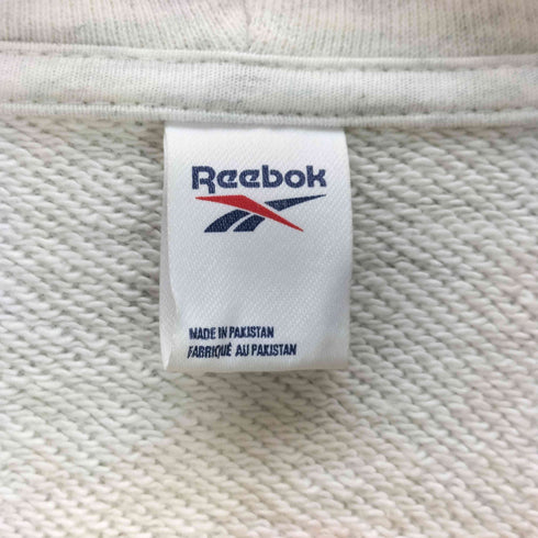 リーボック Reebok ロゴ刺しゅうジップパーカー メンズ JPN:L