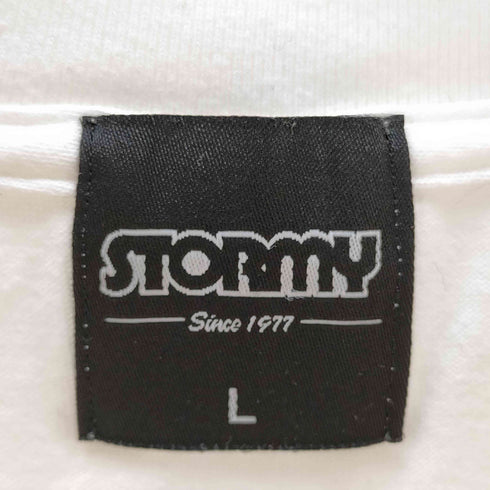 ストーミー STORMY ロゴプリントクルーネックTシャツ メンズ JPN:L
