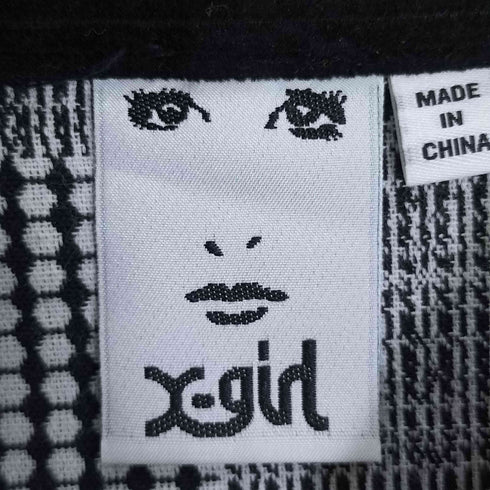 エックスガール X-girl ZIP UP JACKET ジップアップジャケット レディース import:M
