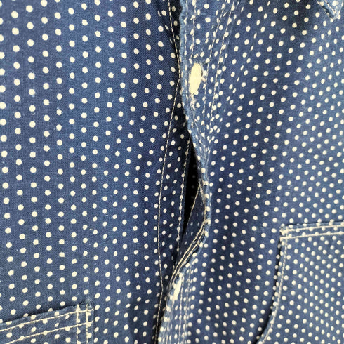 Workers K&TH S/S 2ポケットドットシャツ メンズ