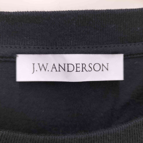 ジェイダブリューアンダーソン JW ANDERSON ポルトガル製 変形スリーブ アシンメトリー 振袖Tシャツ レディース import:S