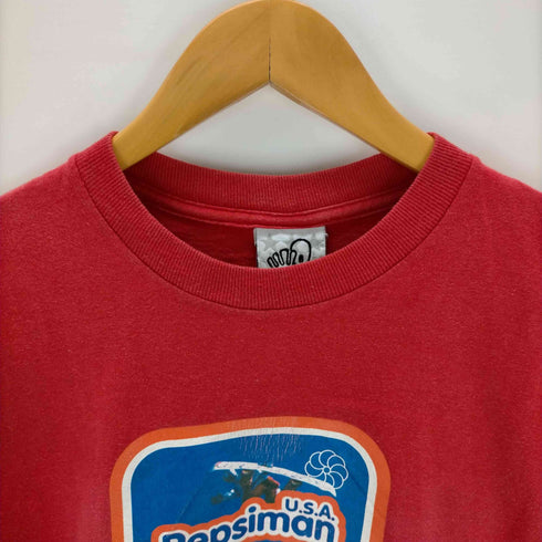 ペプシコーラ PEPSI COLA 企業キャラクターTシャツ メンズ import:M