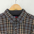 トミーヒルフィガー TOMMY HILFIGER 台湾製 フロント刺繍チェック柄シャツ メンズ L/G
