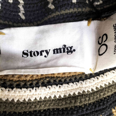 ストーリーエムエフジー Story mfg. BREW HAT SUNFLOWER PEACE メンズ