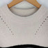 ザラ ZARA アクリルポリナイロン ボーダー クルーネックニット レディース import:M