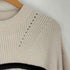 ザラ ZARA アクリルポリナイロン ボーダー クルーネックニット レディース import:M