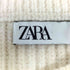 ザラ ZARA アクリルポリナイロン ボーダー クルーネックニット レディース import:M