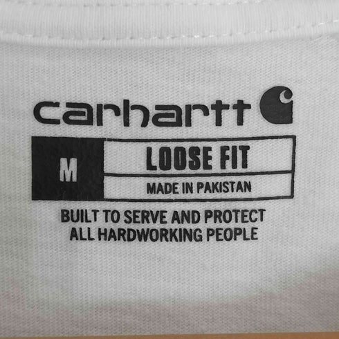 カーハート Carhartt K87 LOOSE FIT ロゴパッチ ポケット Tシャツ メンズ import:M