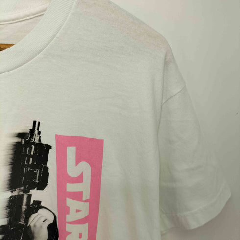 フラグスタフ F-LAGSTUF-F ムービーキャラクタープリント ショートスリーブクルーネックTシャツ メンズ JPN:L