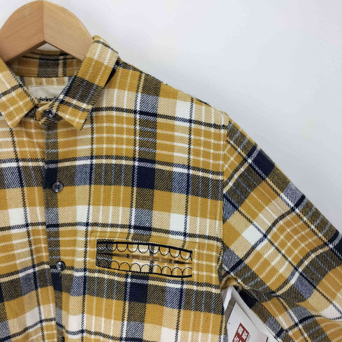 Original Fake マウス 口 デザイン ポケット L/S チェック シャツ メンズ JPN:1