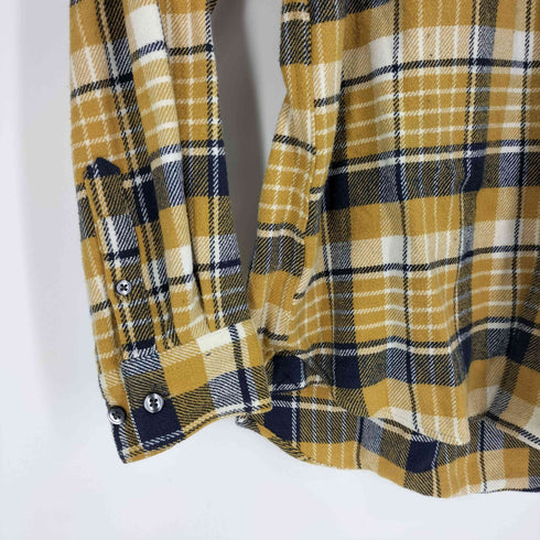 Original Fake マウス 口 デザイン ポケット L/S チェック シャツ メンズ JPN:1