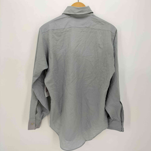 マンハッタン Manhattan CREPE DE CHINE 70s vintage 襟芯 レギュラーカラーシャツ メンズ 15