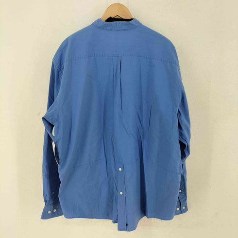ギャップ Gap ノーカラー ハーフボタンシャツ メンズ import:XL