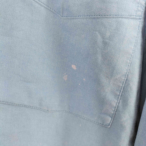 ギャップ Gap ノーカラー ハーフボタンシャツ メンズ import:XL