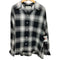 ワコマリア WACKO MARIA OMBRE CHECK OPEN COLLAR SHIRT L/S オンブレチェックオープンカラーシャツ メンズ JPN:M