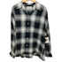 ワコマリア WACKO MARIA OMBRE CHECK OPEN COLLAR SHIRT L/S オンブレチェックオープンカラーシャツ メンズ JPN:M