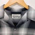 ワコマリア WACKO MARIA OMBRE CHECK OPEN COLLAR SHIRT L/S オンブレチェックオープンカラーシャツ メンズ JPN:M
