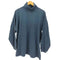 THE SWEATER SHOP 英国製 コットンポリ ハイネックカットソー メンズ import:L