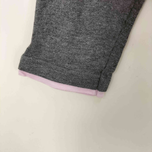 バーバリーブラックレーベル BURBERRY BLACK LABEL ホース刺繍 Uネック L/S カットソー Y2K レディース 2