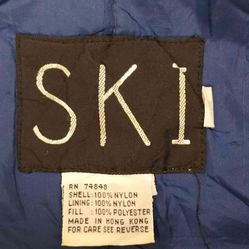 SKI 90s ナイロンジップブルゾン スキーウェア レディース import:L