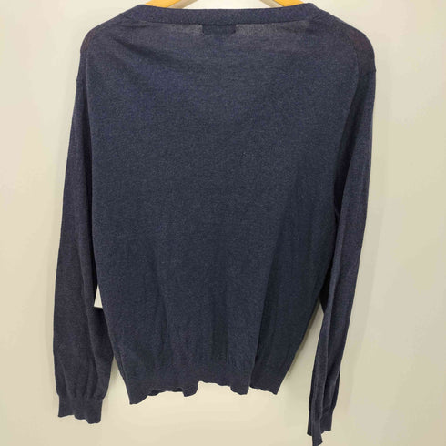 アーペーセー A.P.C. コットンリネン ニットカーディガン メンズ import:L