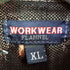 WORK WEAR フロント刺繍 チェック柄シャツ メンズ import:XL