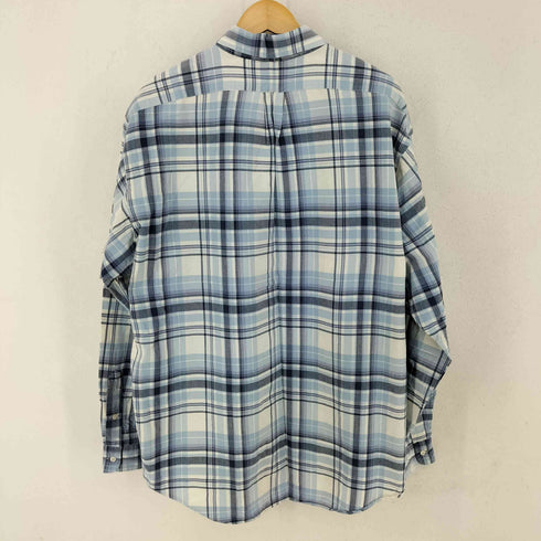 ラルフローレン RALPH LAUREN BLAKE ポニー刺繍 チェック柄シャツ メンズ import:XL