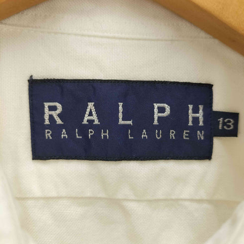 ラルフローレン RALPH LAUREN ポニー 刺繍 オックスフォード ボタンダウン L/S シャツ ユニセックス レディース 13