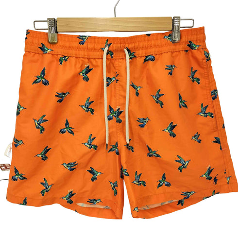 ポロラルフローレン POLO RALPH LAUREN SWIMWEAR バードプリント イージーショーツ メンズ M