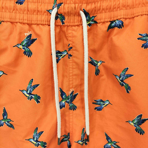 ポロラルフローレン POLO RALPH LAUREN SWIMWEAR バードプリント イージーショーツ メンズ M