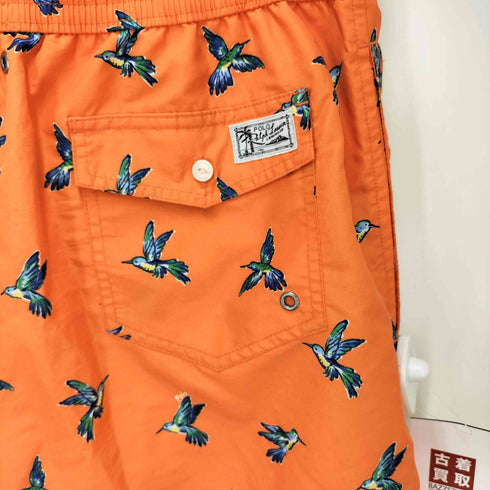 ポロラルフローレン POLO RALPH LAUREN SWIMWEAR バードプリント イージーショーツ メンズ M