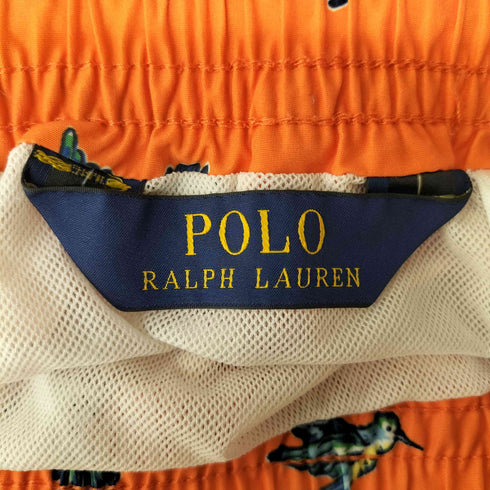 ポロラルフローレン POLO RALPH LAUREN SWIMWEAR バードプリント イージーショーツ メンズ M