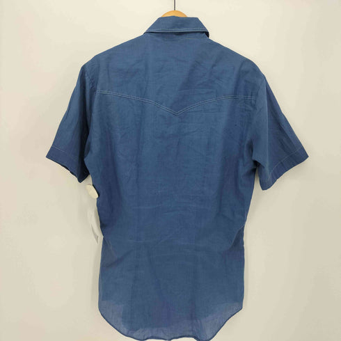 シアーズ Sears 70s ウエスタン S/Sシャツ 半袖 メンズ 16-16 1/2