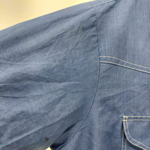 シアーズ Sears 70s ウエスタン S/Sシャツ 半袖 メンズ 16-16 1/2