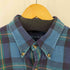 ガント GANT INDIGO COTTON チェック柄BDシャツ メンズ L/G