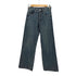 ザラ ZARA RELAXED MID-WAIST RHINESTONE JEANS ラインストーンデニム レディース 32
