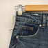 ザラ ZARA RELAXED MID-WAIST RHINESTONE JEANS ラインストーンデニム レディース 32