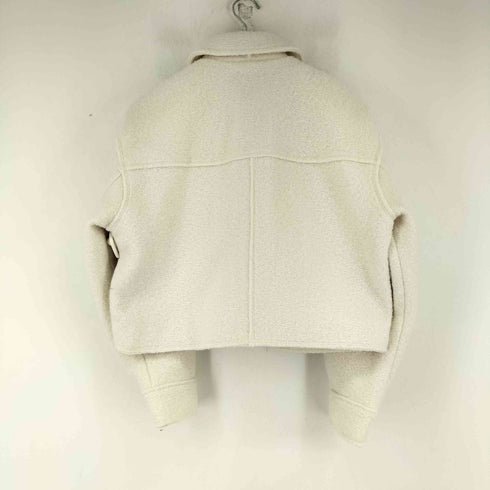 ザラ ZARA ブークレショートジャケット レディース import:S