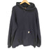 カーハート Carhartt スリーブロゴプリント プルオーバーパーカー メンズ JPN:XL