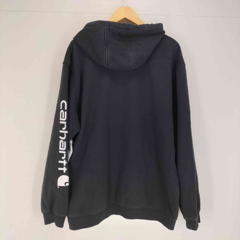 カーハート Carhartt スリーブロゴプリント プルオーバーパーカー メンズ JPN:XL